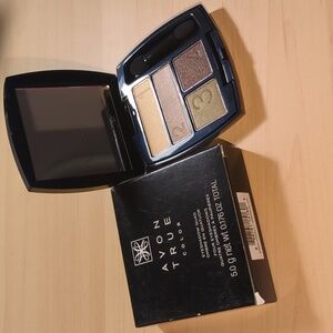 Avon True Color Eyeshadow Quad in Black